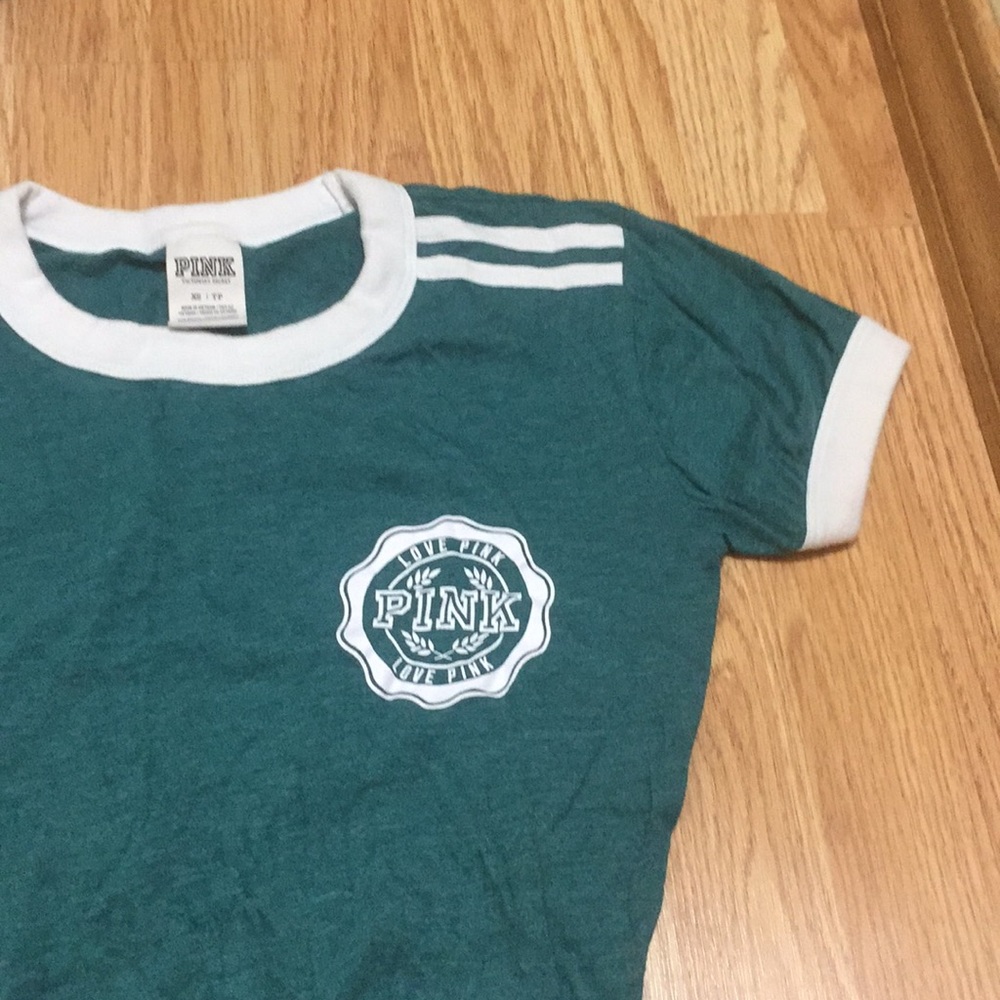 Love Pink Turquoise Tee